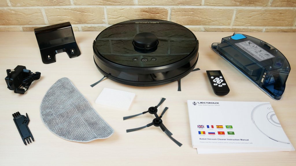 Liectroux XR500 įranga