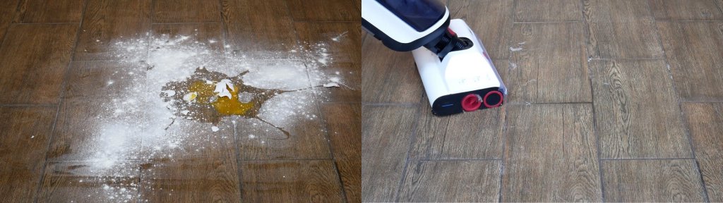 Recogida de la mezcla