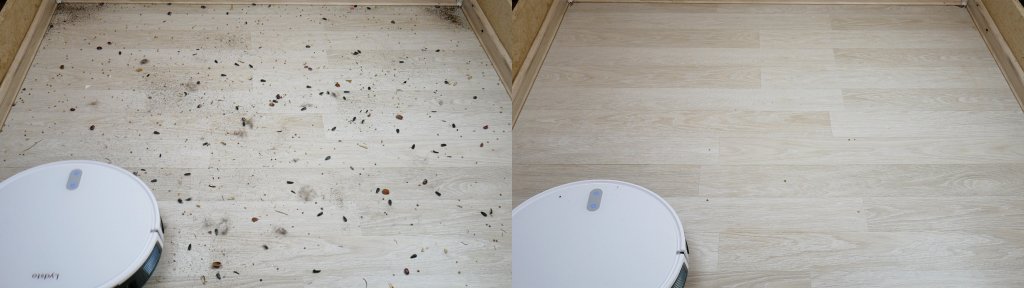 Laminato grindų sausas valymas