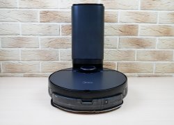 „Midea S8+“: savaiminio išsivalymo funkcija, lidaras, galingas variklis ir vibracijos modulis nešvarumams pašalinti