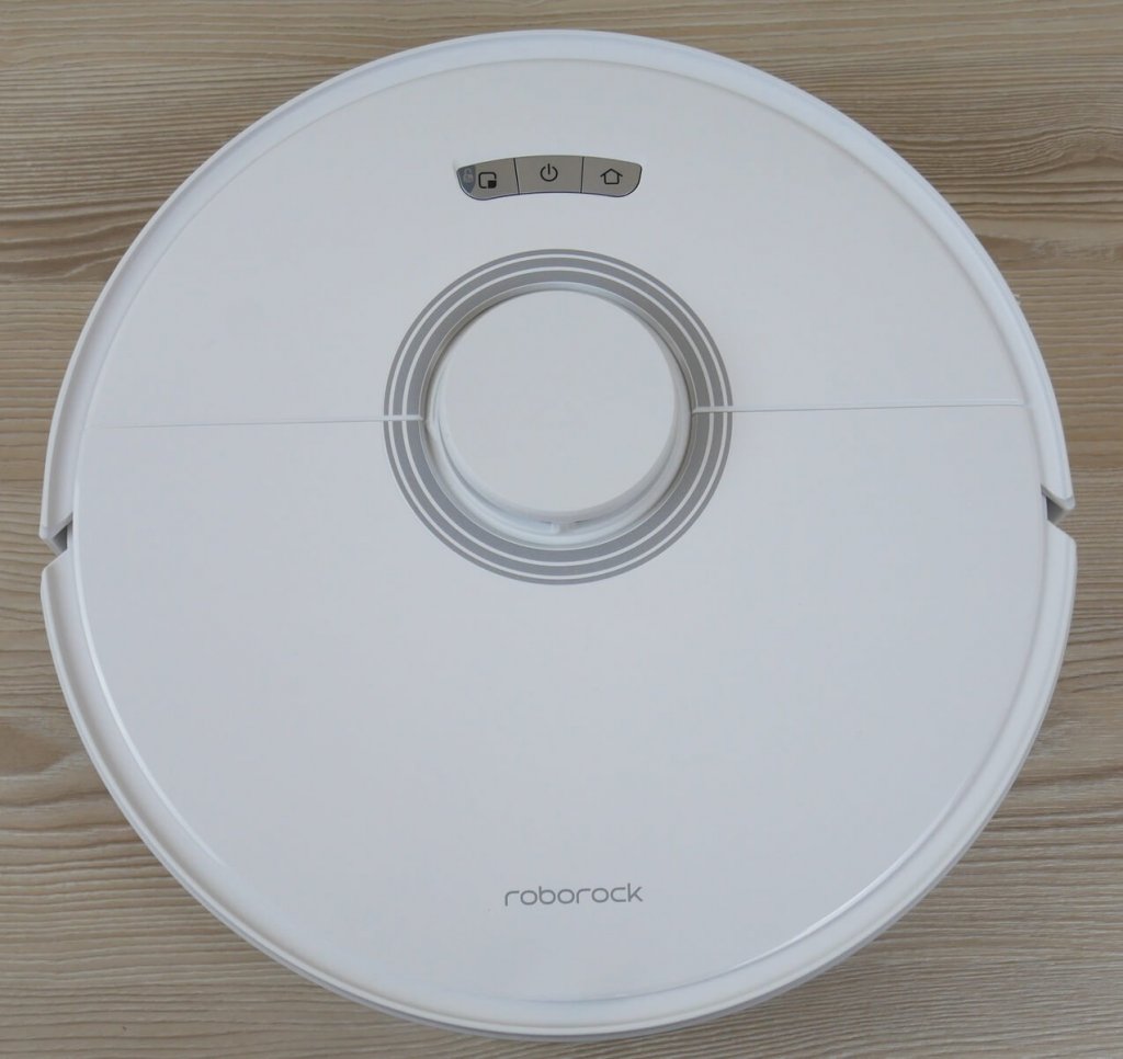 „Roborock Q7 Max+“ vaizdas iš viršaus