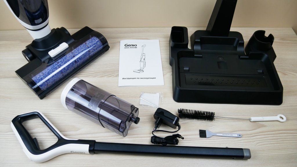 תכולת החבילה של Genio Magic Wash T10