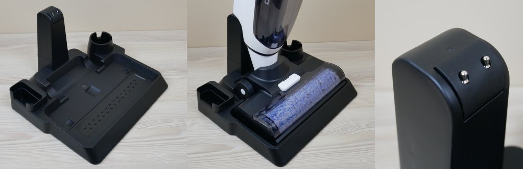 תחנת טעינה וניקוי עצמי