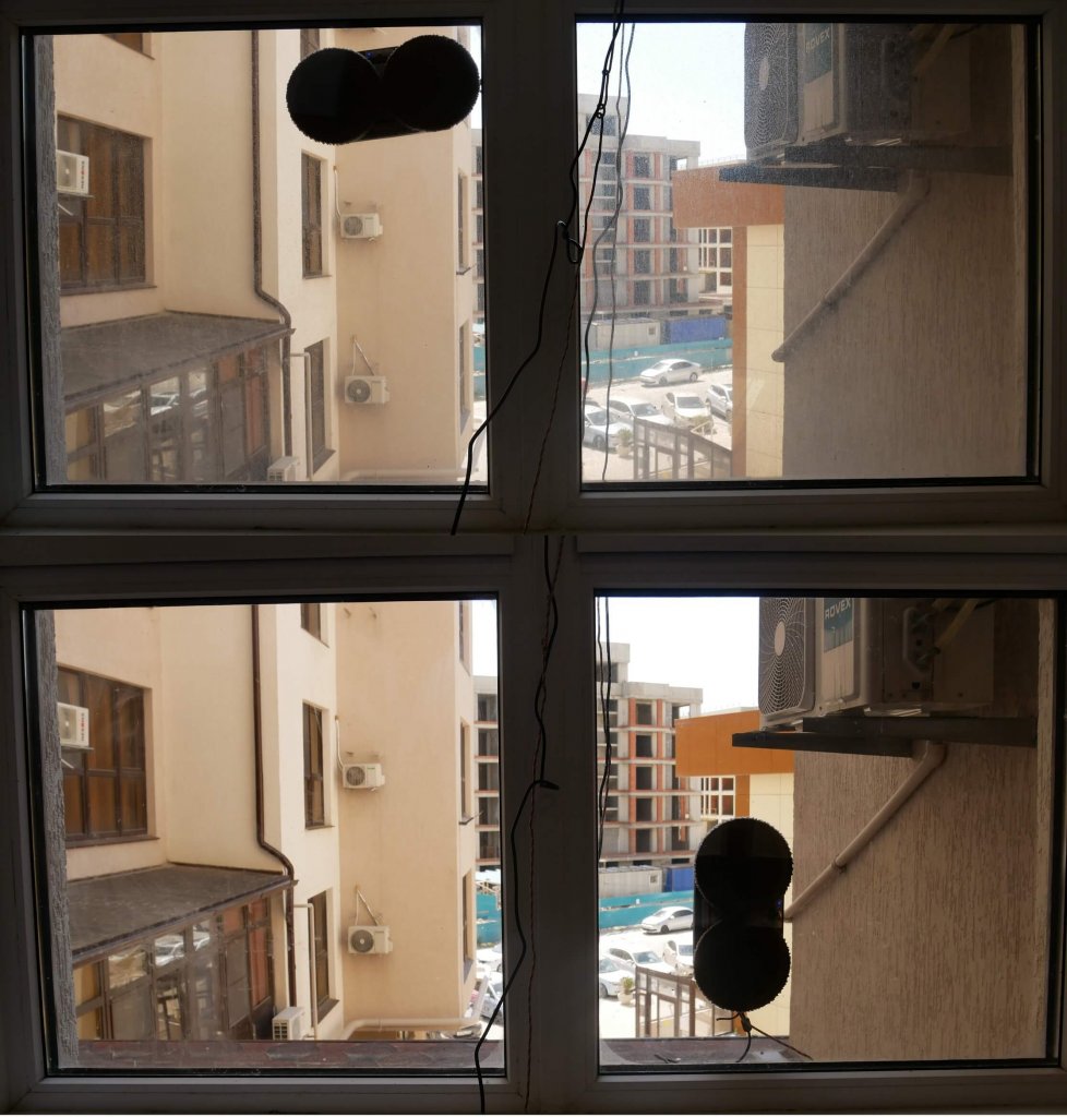 Lavar las ventanas desde el exterior