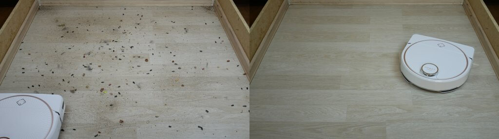 Laminato grindų sausas valymas