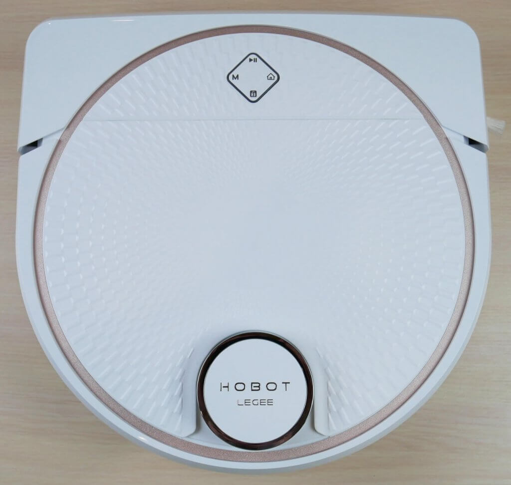 Hobot LEGEE-D7 vaizdas iš viršaus