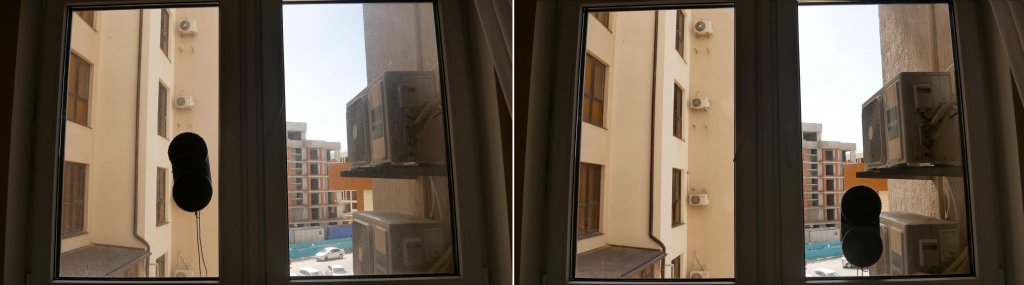 Calidad de limpieza de ventanas