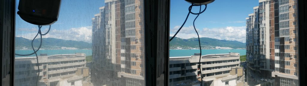 Calidad de la limpieza de ventanas desde el exterior