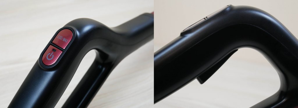 Mygtukai ant rankenos