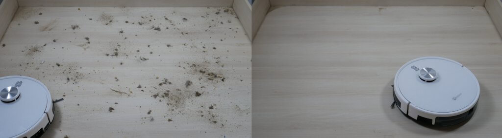 Laminato grindų sausas valymas