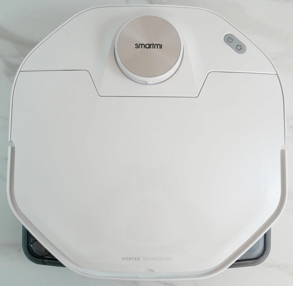 „Xiaomi Smartmi A1“: vaizdas iš viršaus