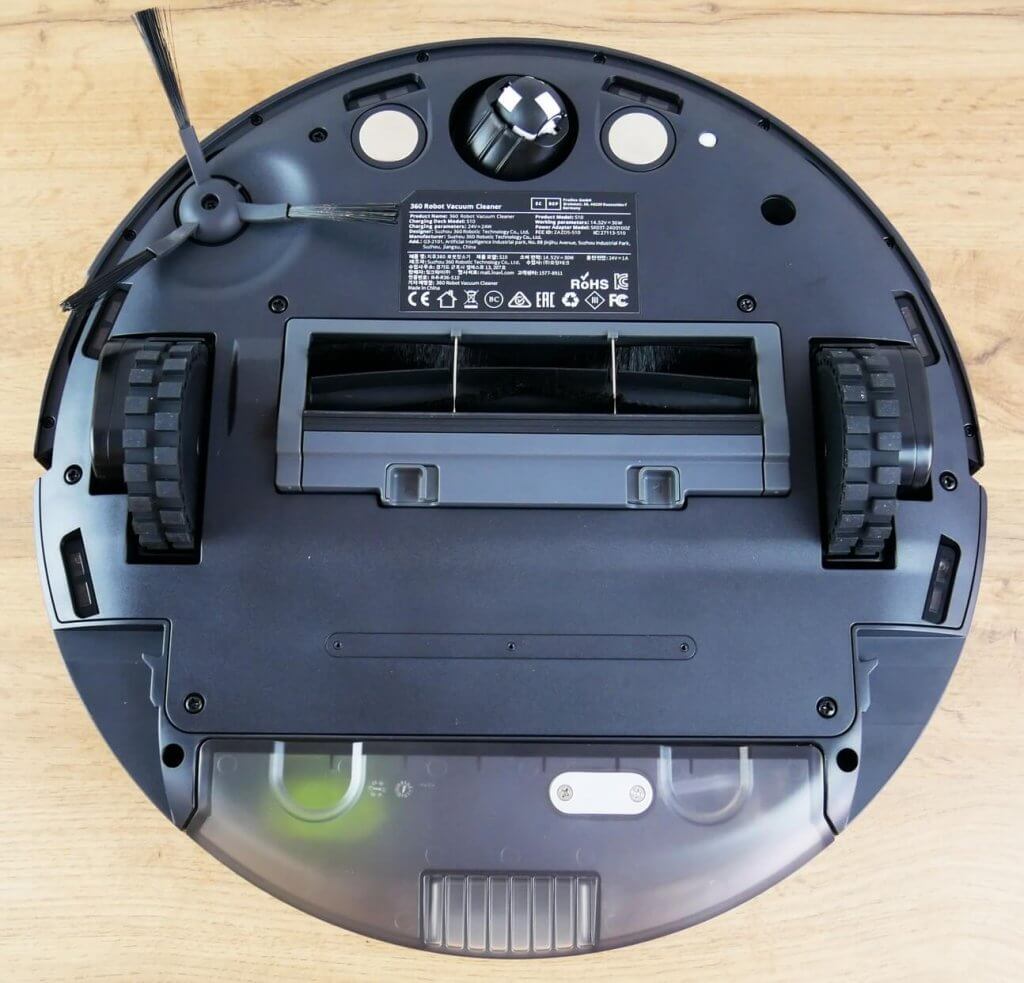 360 S10 vaizdas iš apačios