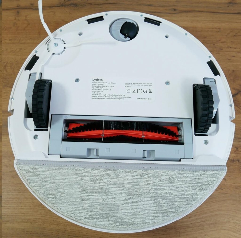 Lydsto L1: vaizdas iš apačios