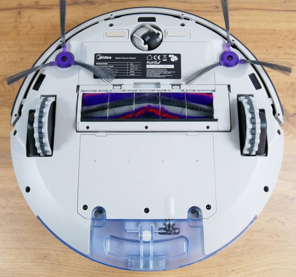 Midea I5C: vaizdas iš apačios be servetėlės