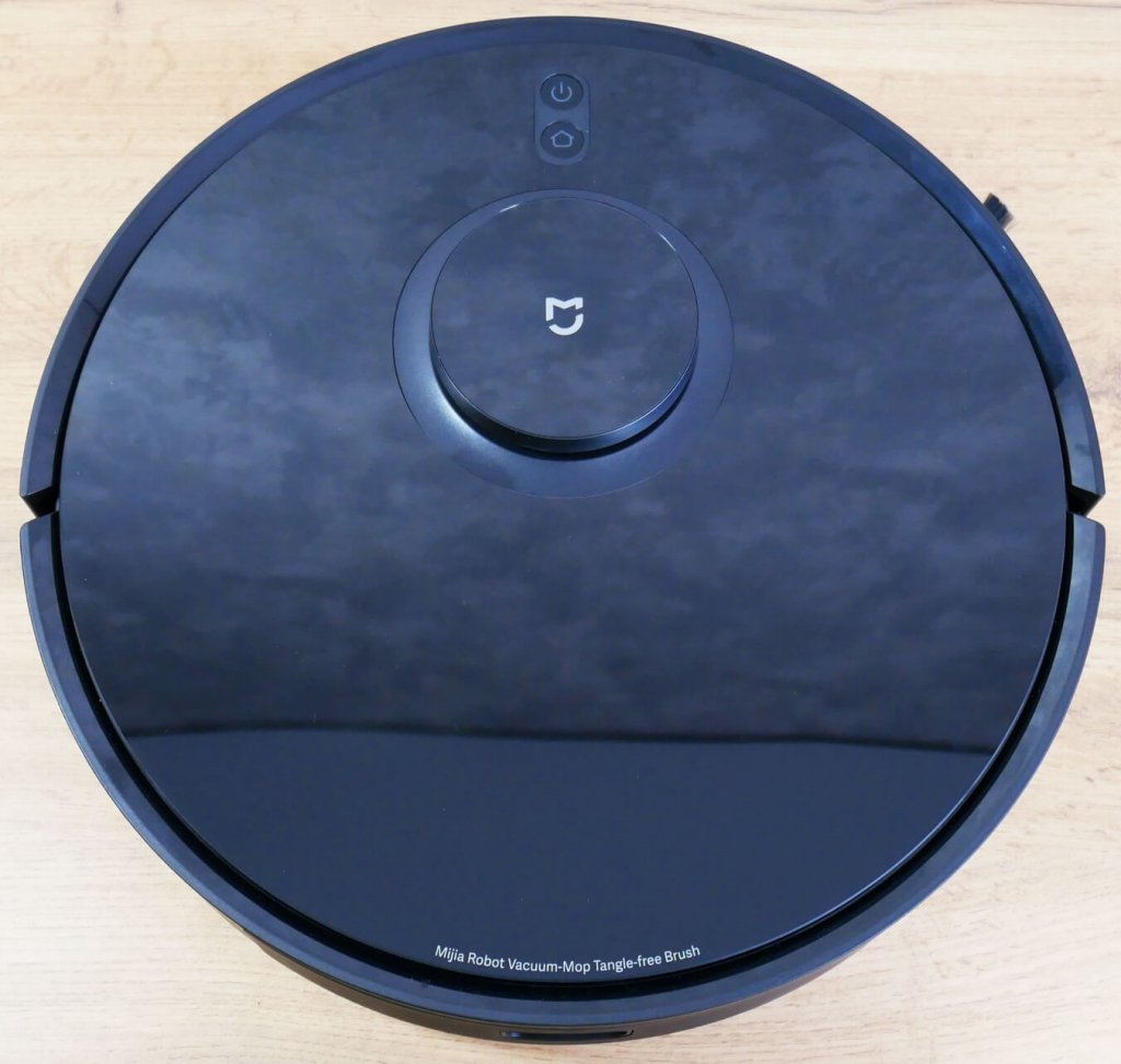 „Xiaomi Mijia“ robotinis šepetys be susivėlimų: vaizdas iš viršaus