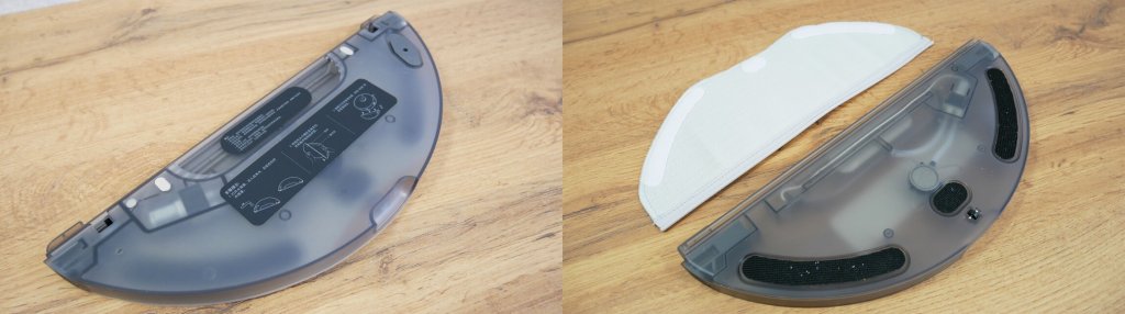 „Xiaomi Mijia“ robotas be susivėlimų šepetys: vandens bakas