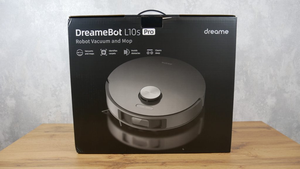 „Dreame Bot L10s Pro“: dėžutė