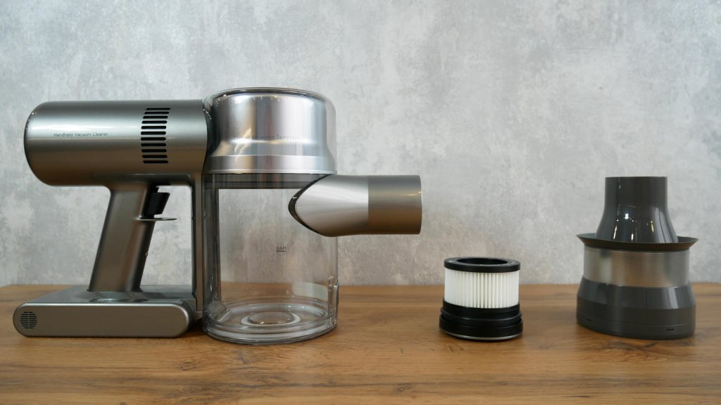 Dreame V12 Pro: filtravimo sistema