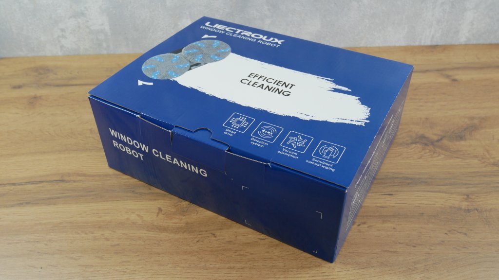 Liectroux HCR10: dėžutė