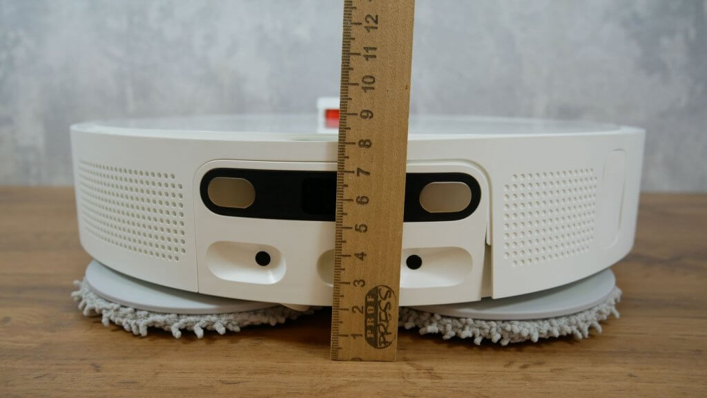 „Xiaomi Mijia Omni Robot Dulkių Siurblys-Šluostė B101CN“: Kūno ūgis