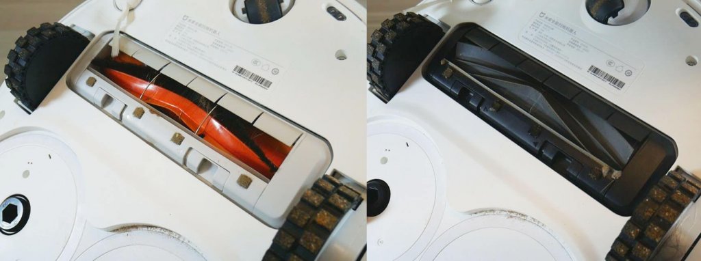 Šepečių palyginimas