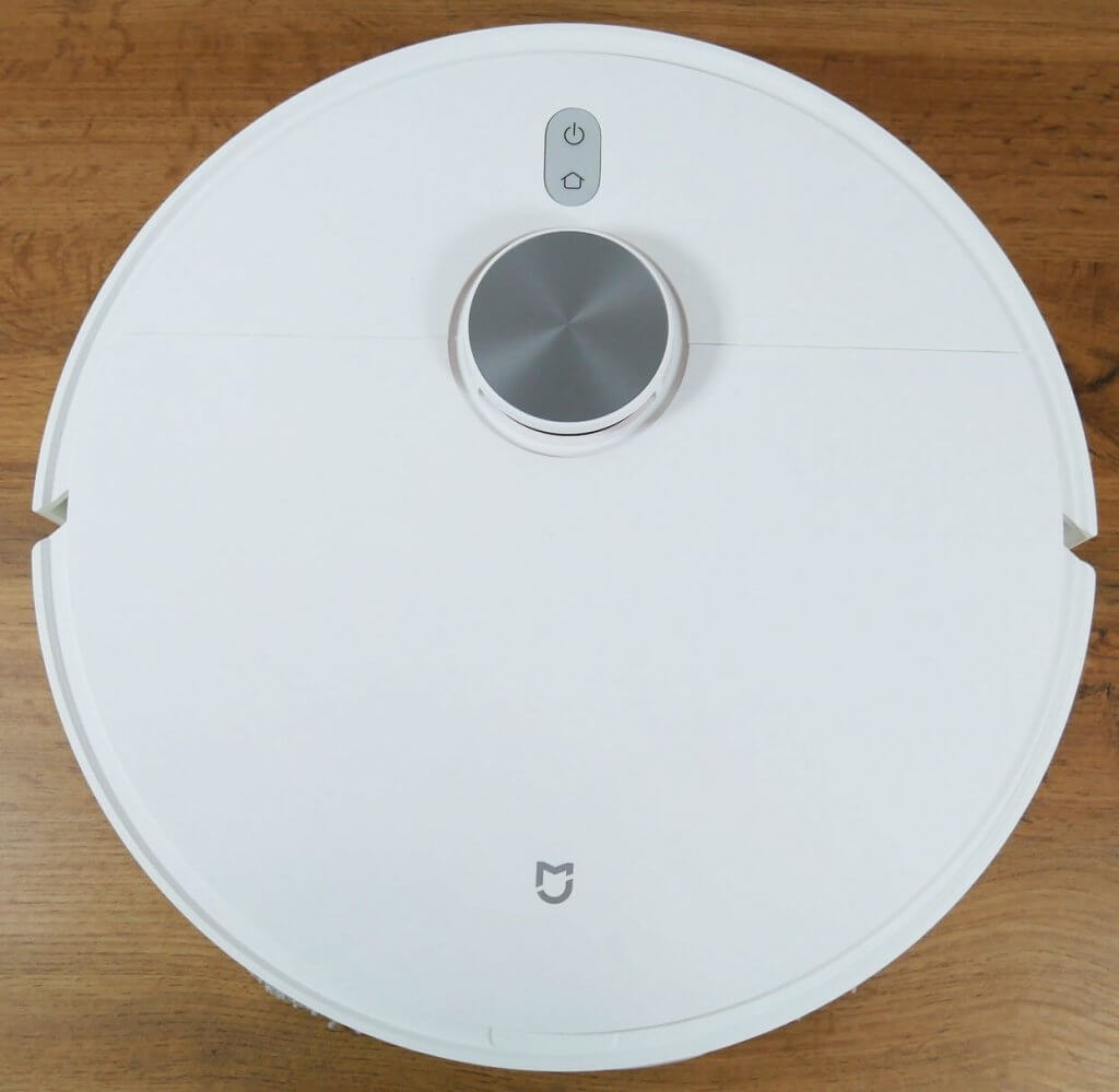 „Xiaomi Mijia Omni Robot“ dulkių siurblys-šluostė B101CN: vaizdas iš viršaus