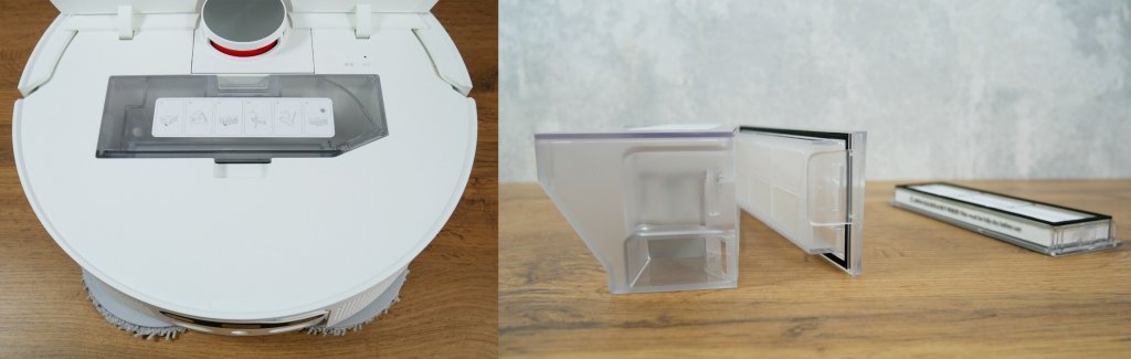 „Xiaomi Mijia Omni Robot Dulkių Siurblys-Šluostė B101CN“: Dulkių Rinktuvas