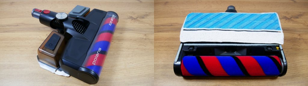 Polaris PVCS 7090 HandStickPRO Aqua: módulo de limpieza en húmedo