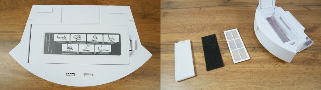 Redmond RV-R660S: dulkių surinktuvas