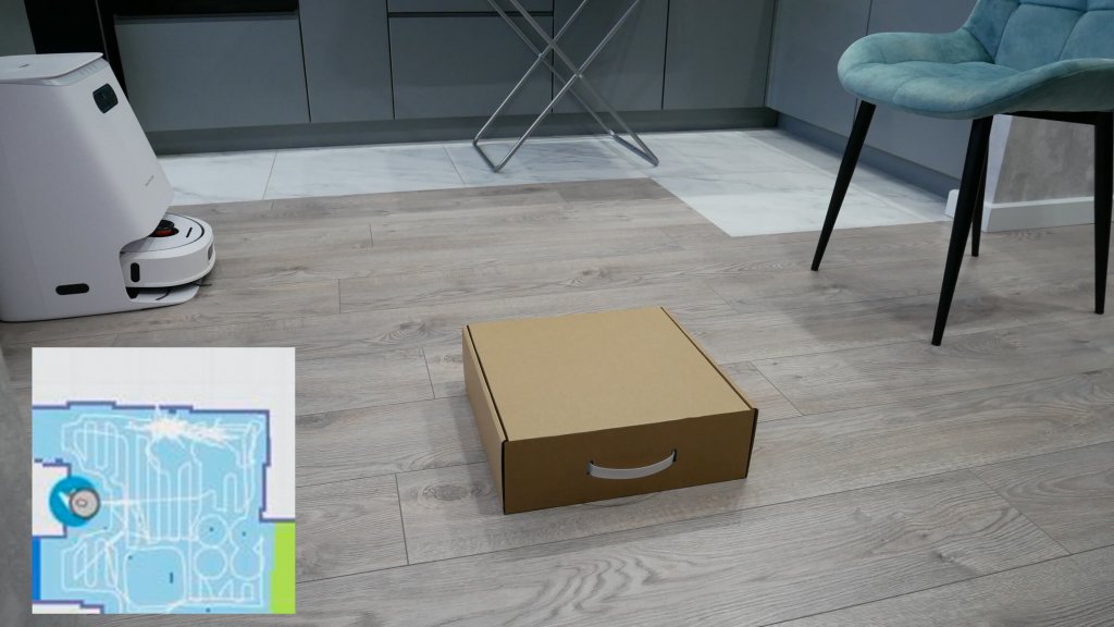 Navegando por una sala de obstáculos