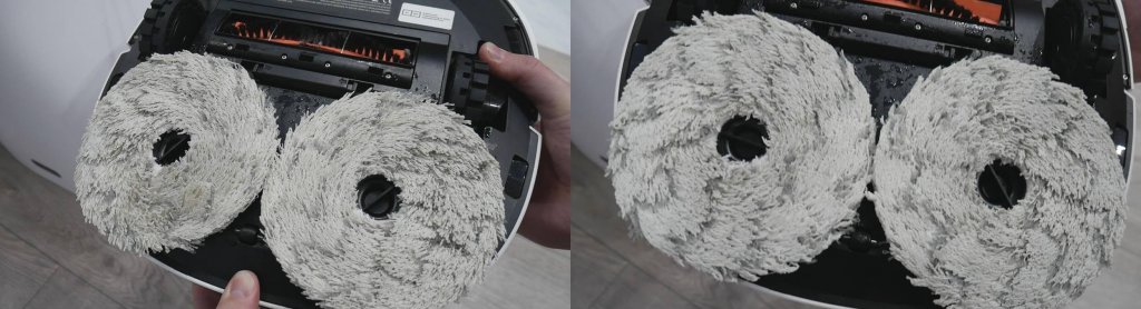 Toallitas de enjuague (condiciones domésticas)