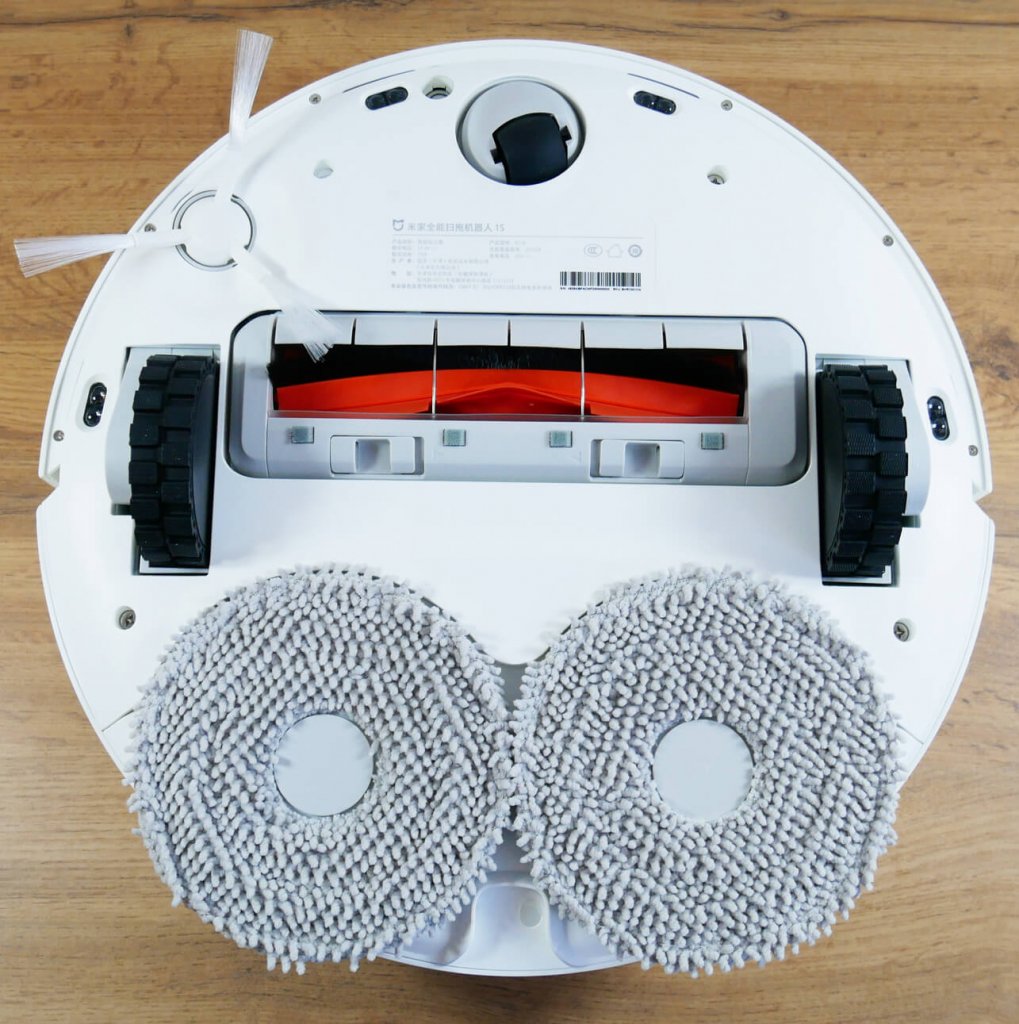 „Xiaomi Mijia OMNI 1S“: vaizdas iš apačios