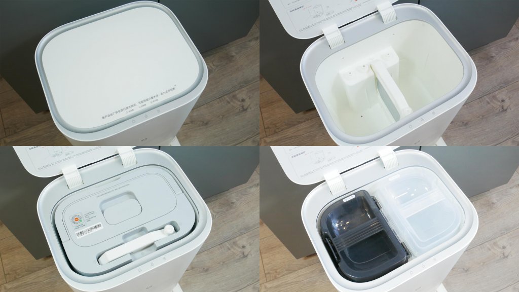 Xiaomi Mijia OMNI 1S: rezervuarai stotyje