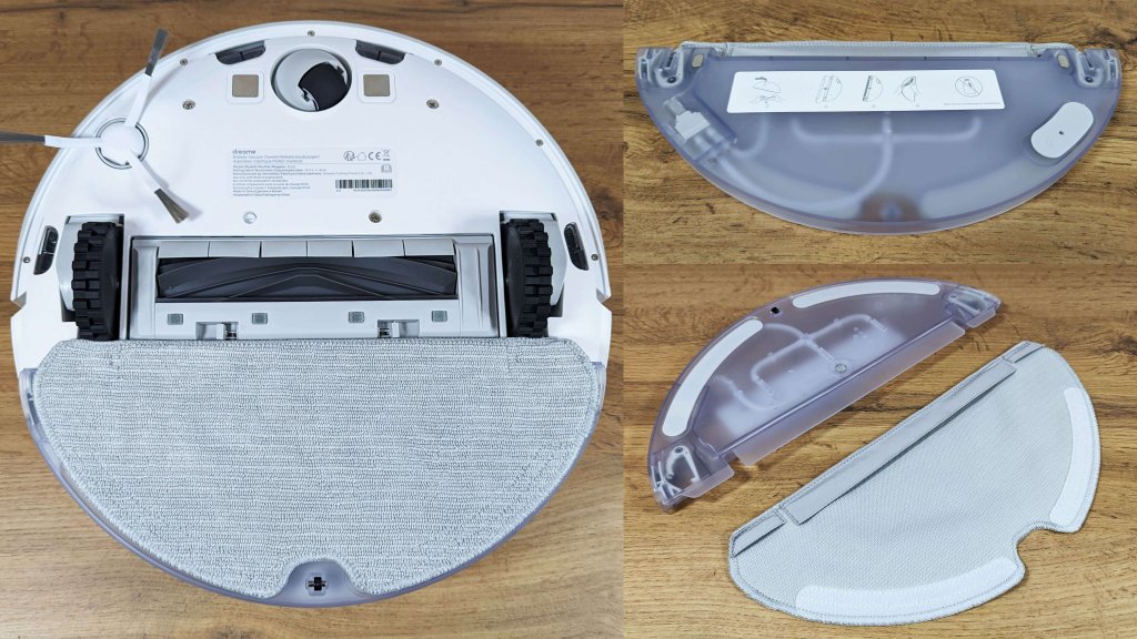 Dreame Bot D10s: šlapio valymo antgalis