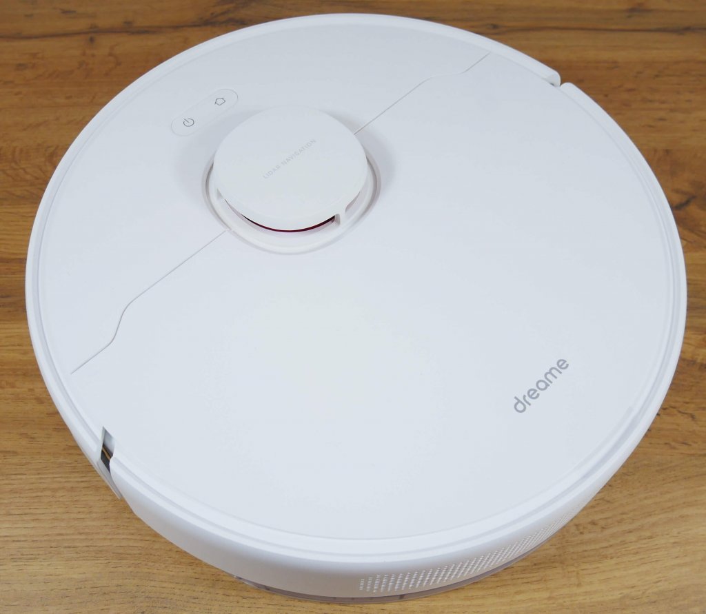 „Dreame Bot D10s“: vaizdas iš viršaus