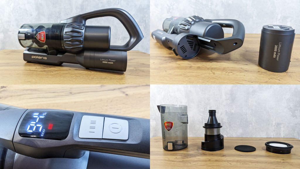 „Polaris PVCS 4060 CyclonicSmart“: pagrindinis įrenginys