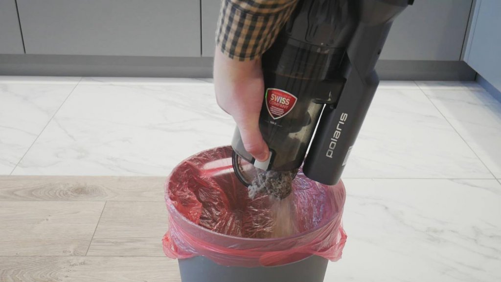 Dulkių surinktuvo valymas