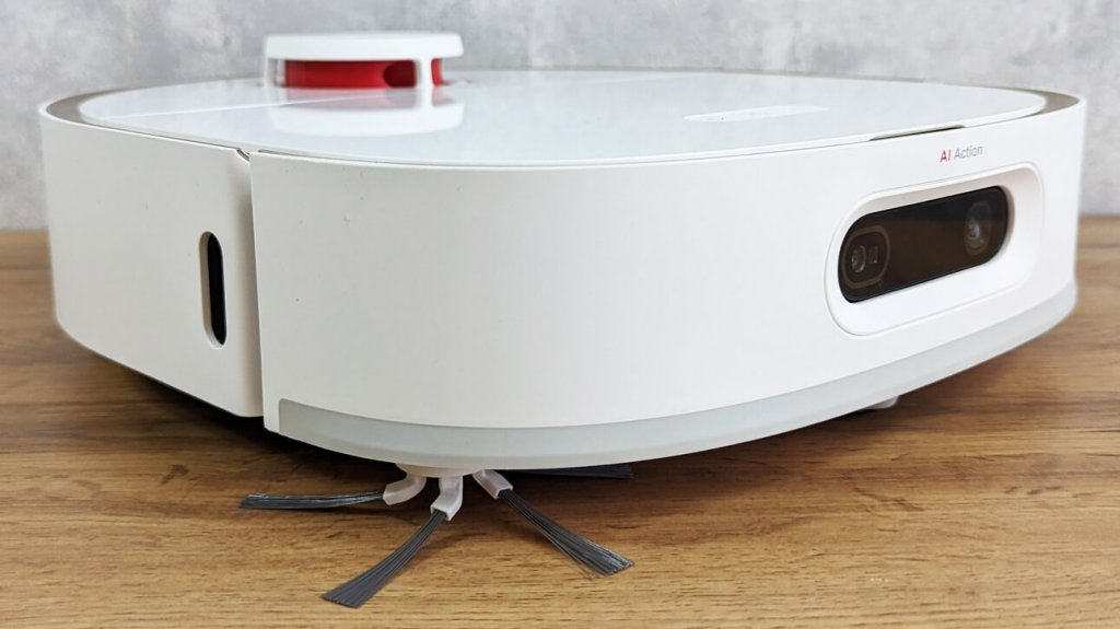 „Dreame Bot W10 Pro“: vaizdas iš šono