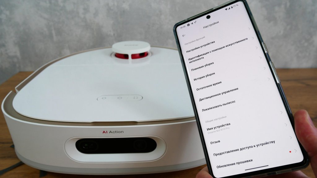 „Dreame Bot W10 Pro“: valdomas išmaniuoju telefonu