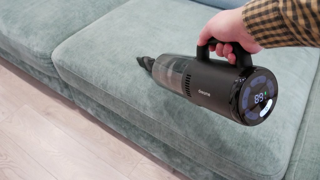 Dreame M12: Limpieza con aspiradora de mano