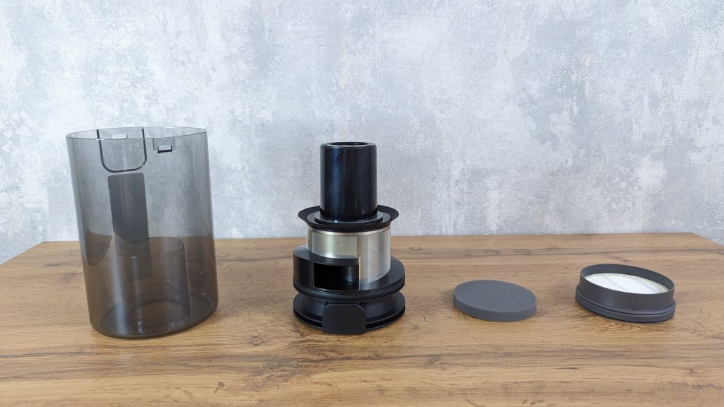 Dreame M12: Sistema de filtración del colector de polvo