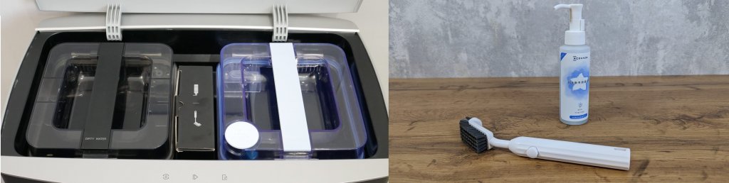 „Ecovacs Deebot X1 Omni“: stotelės priedai