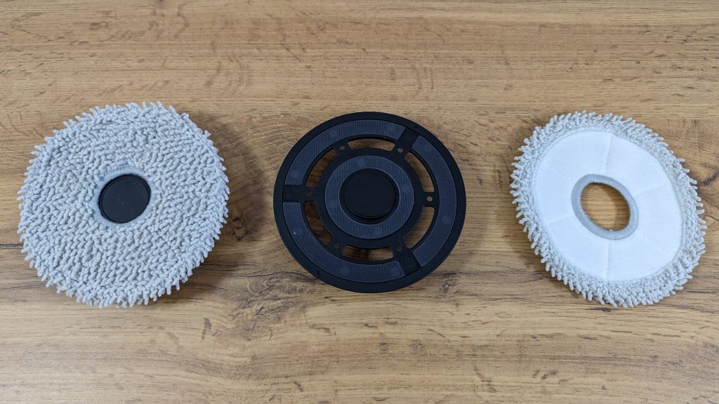 „Ecovacs Deebot X1 Omni“: servetėlių laikikliai