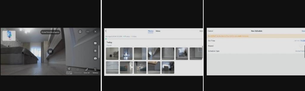„Ecovacs Deebot X1 Omni“: nuotolinis stebėjimas