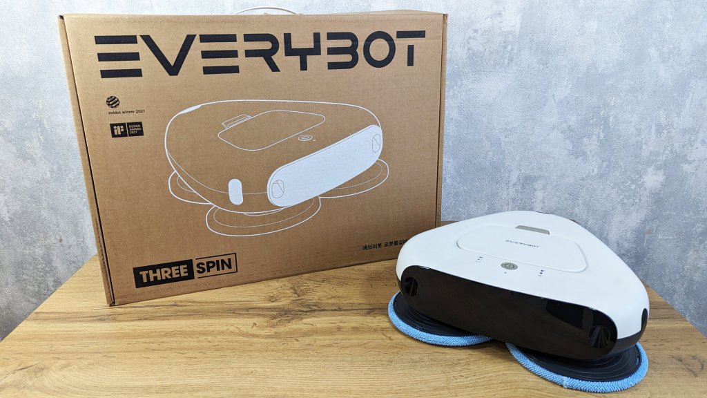 Everybot Three Spin: Robot y caja