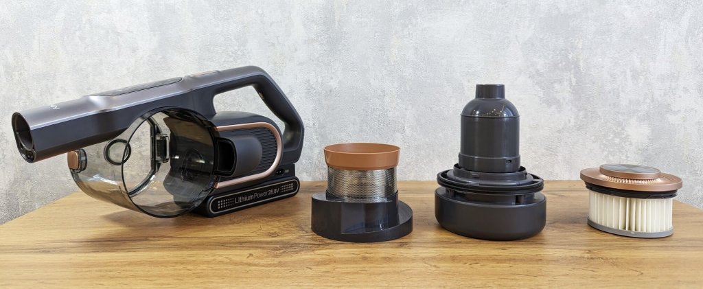 Jimmy H10 Pro Hercules: Sistema de filtración