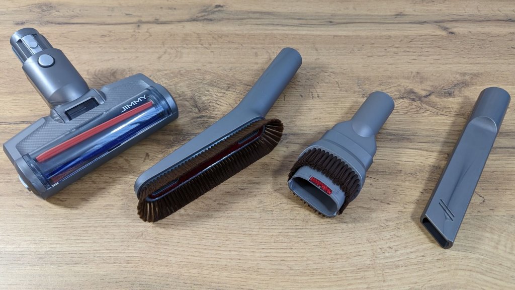 Jimmy H8 Flex Hercules: Papildomi priedai