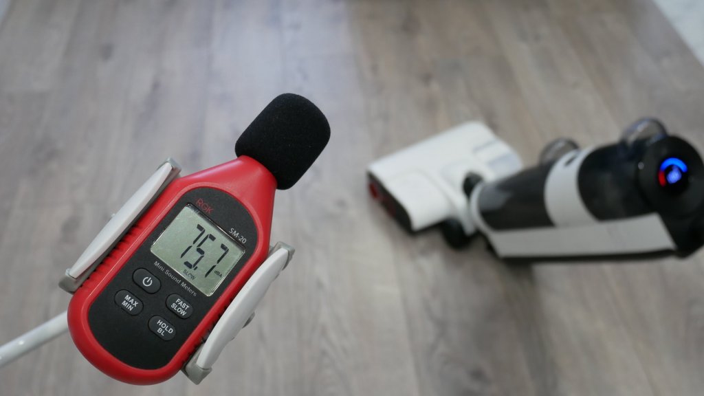 Roborock Dyad Pro: Nivel de ruido