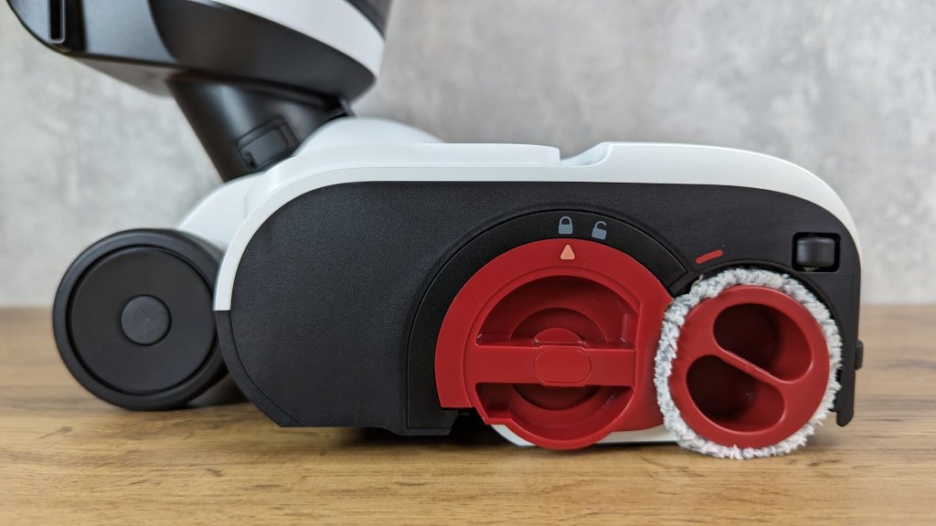 Roborock Dyad Pro: Módulo de limpieza (vista lateral)