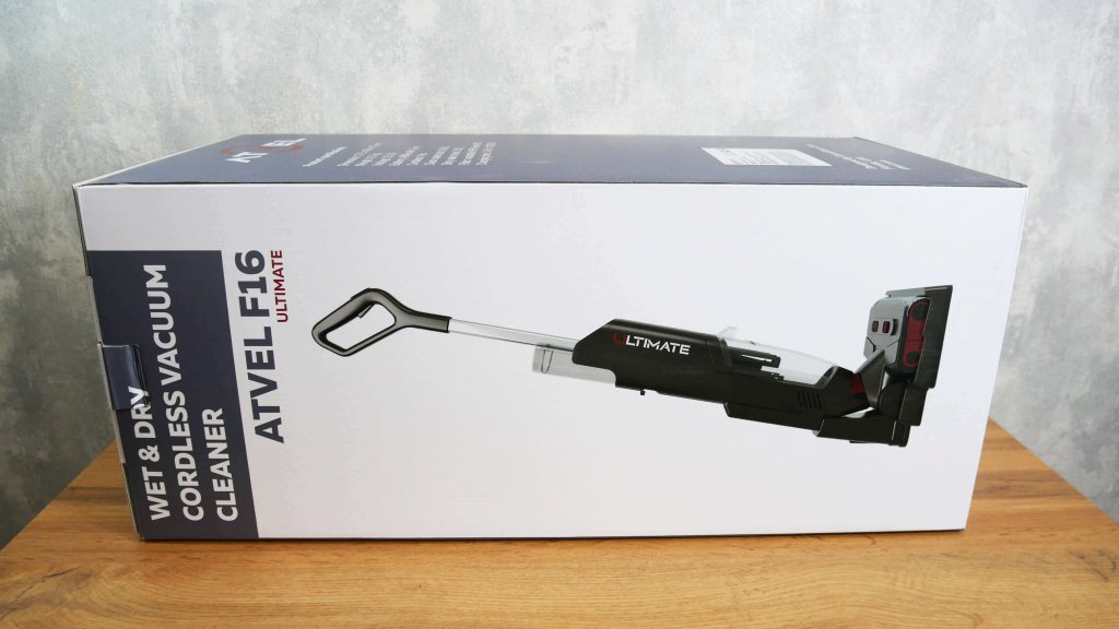 Atvel F16 Ultimate: dėžutė